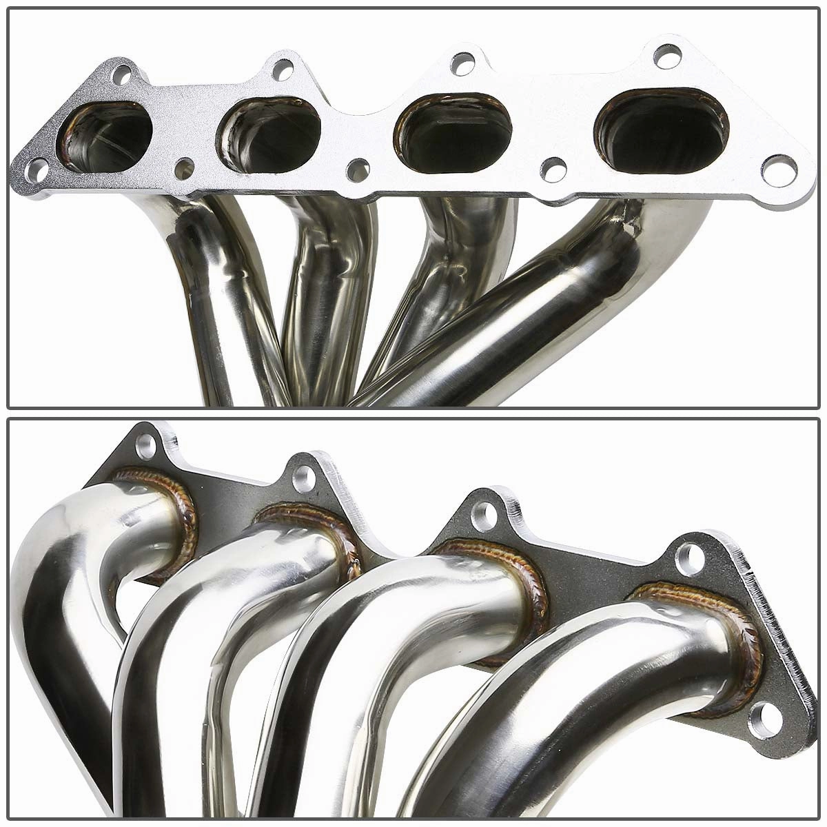 00-05 Mitsubishi Eclipse 2.4L 4-1 Exhaust Header w/O2 Sensor Insertion - Stainless Steel