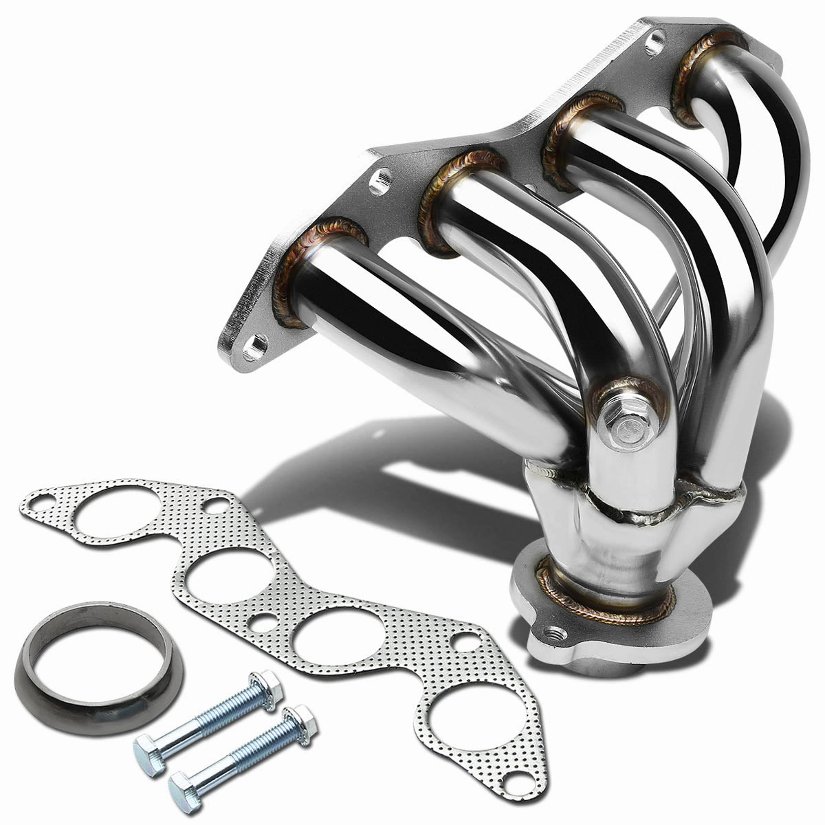 01-05 Honda Civic EX D17 1.7L SOHC VTEC 4-1 Exhaust Header - Stainless Steel