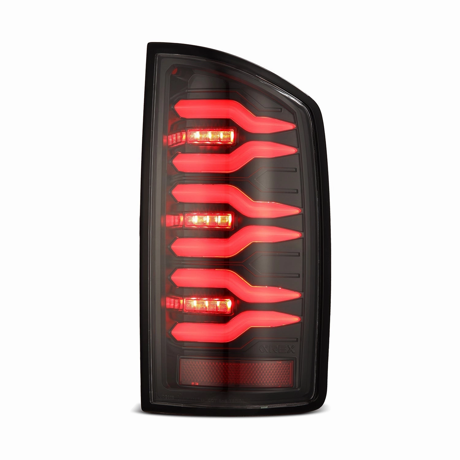 02-06 Dodge Ram 1500/03-06 Dodge Ram 2500/3500 Truck LUXX-Series LED Tail Lights Alpha-Black