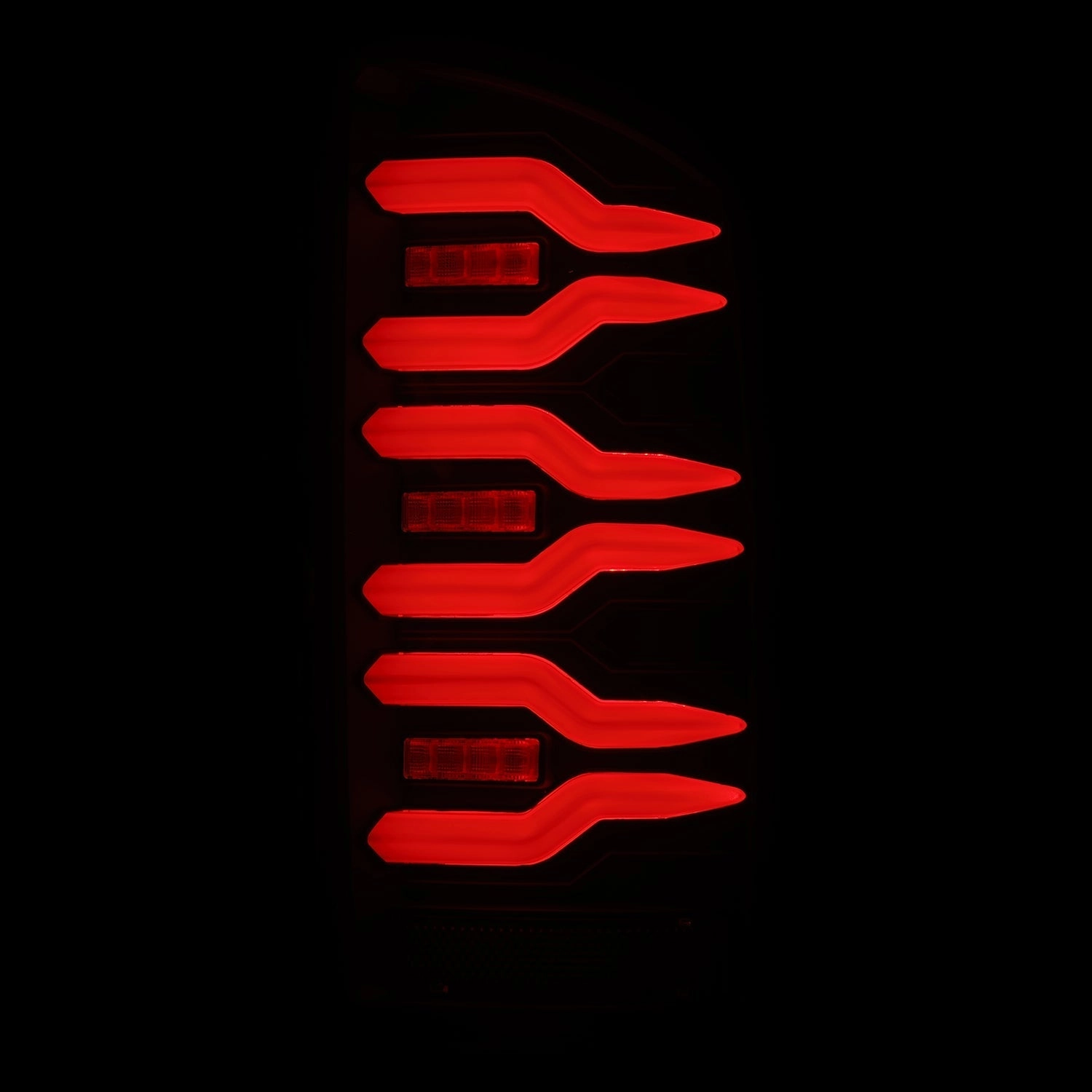 02-06 Dodge Ram 1500/03-06 Dodge Ram 2500/3500 Truck LUXX-Series LED Tail Lights Black