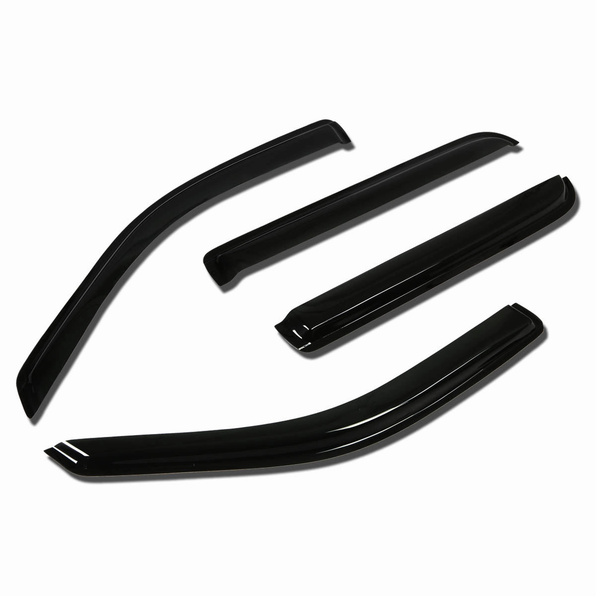 02-10 Ford Explorer Mercury Mountaineer Tape-On Wind Deflectors Window Visors