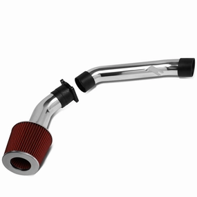 03-06 Infiniti G35 Aluminum Cold Air Intake w/Red Cone Filter