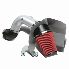 03-07 Dodge Ram 2500 3500 5.9L l6 Aluminum Cold Air Intake w/Heat Shield Cone Filter