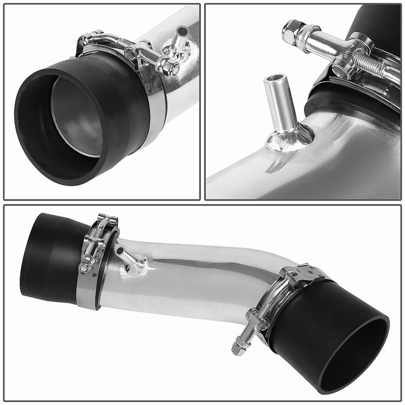 03-08 Hyundai Tiburon 2.7L V6 Aluminum Cold Air Intake w/Red Cone Filter