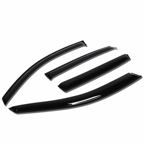 03-08 Infiniti FX35 FX45 Tape-On Wind Deflectors Window Visors