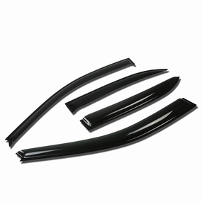 03-08 Toyota Corolla Tape-On Wind Deflectors Window Visors
