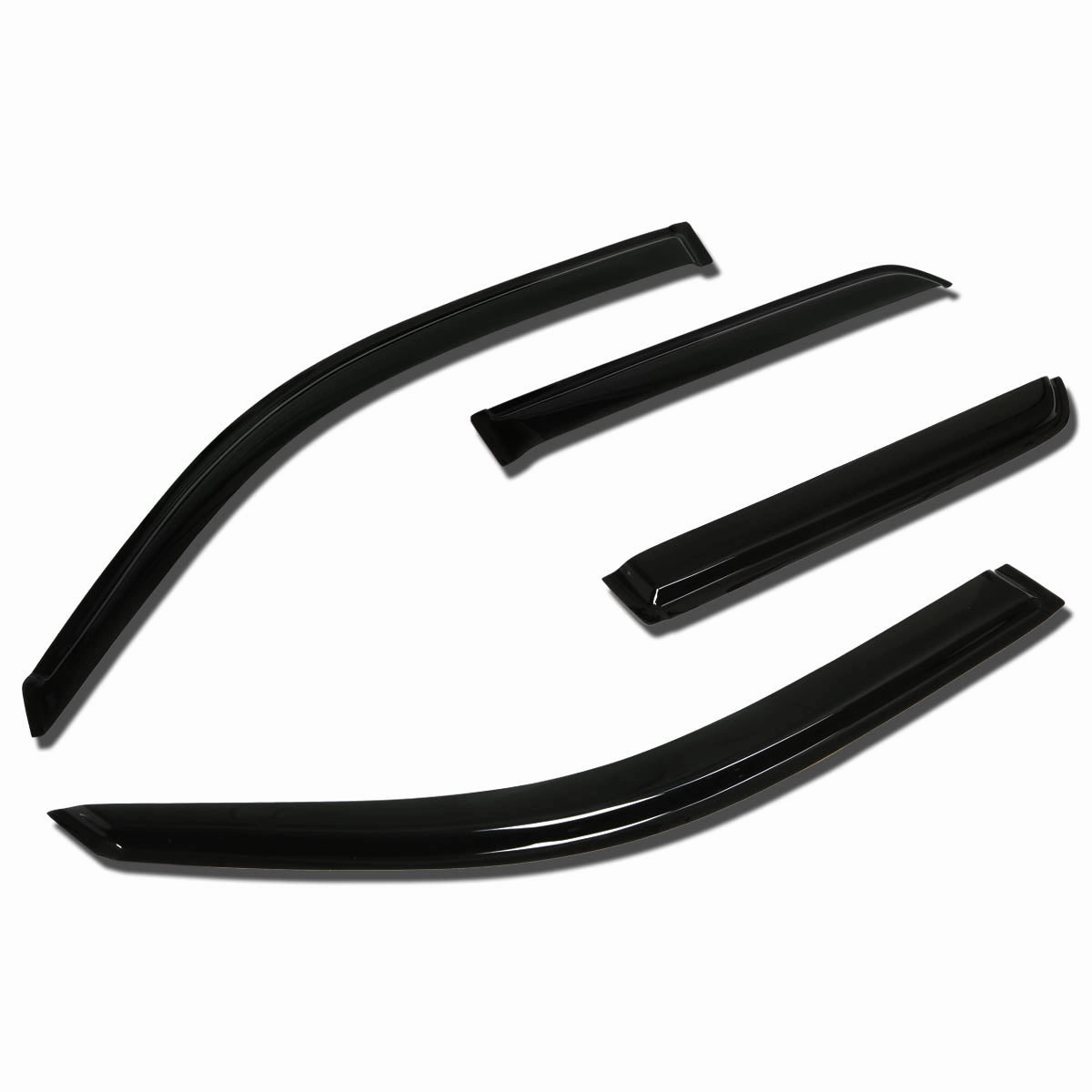 03-09 Toyota 4Runner Tape-On Wind Deflectors Window Visors