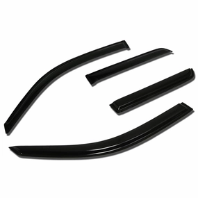 03-09 Toyota 4Runner Tape-On Wind Deflectors Window Visors