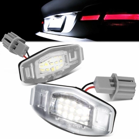 03-17 Honda Accord 01-05 Honda Civic White LED License Plate Lights