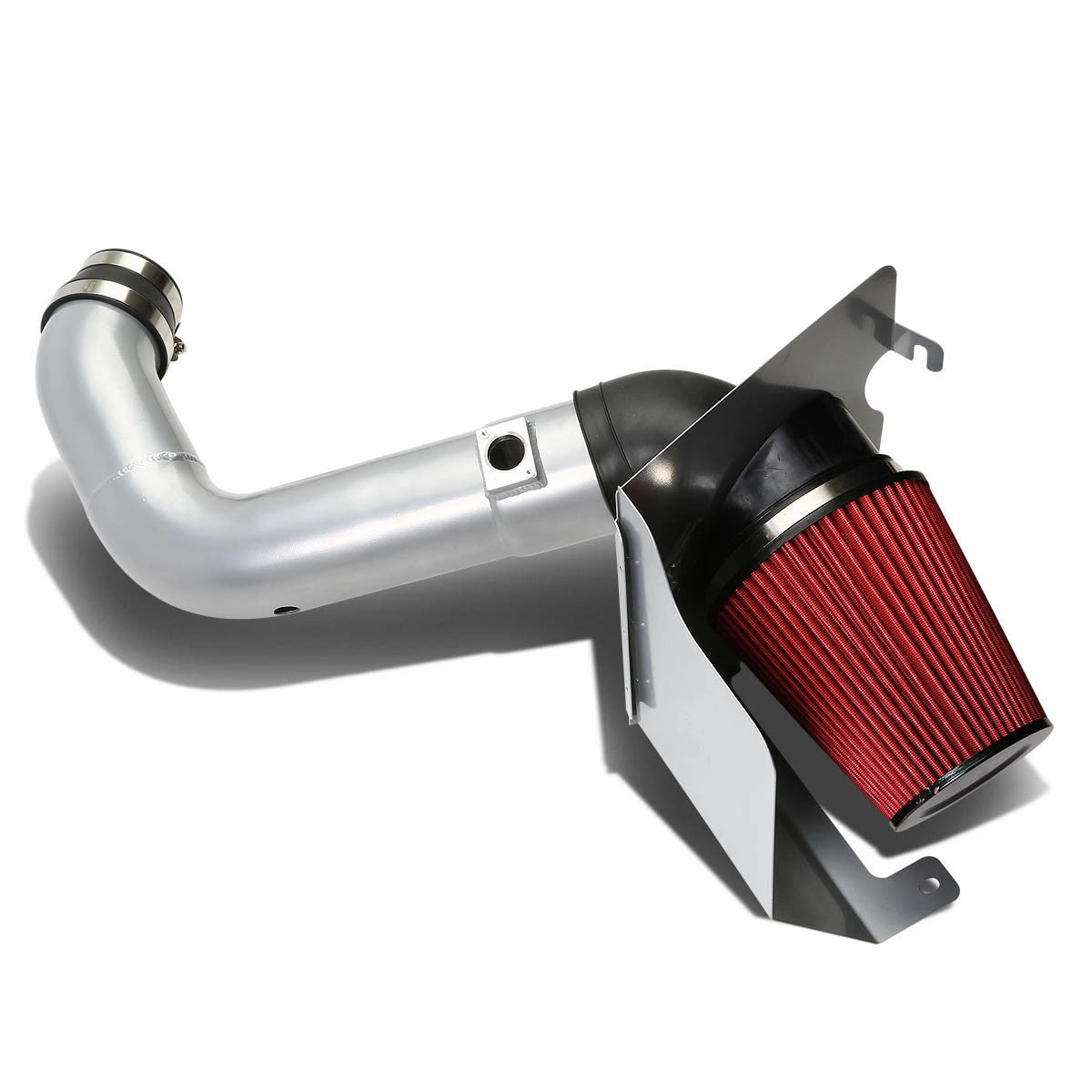 04-05 Chevy Silverado GMC Sierra 6.6L Diesel Aluminum Cold Air Intake w/Heat Shield Filter