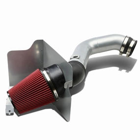 04-05 Chevy Silverado GMC Sierra 6.6L Diesel Aluminum Cold Air Intake w/Heat Shield Filter
