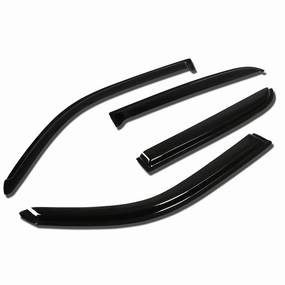 04-06 Toyota Tundra Crew Cab Tape-On Wind Deflectors Window Visors