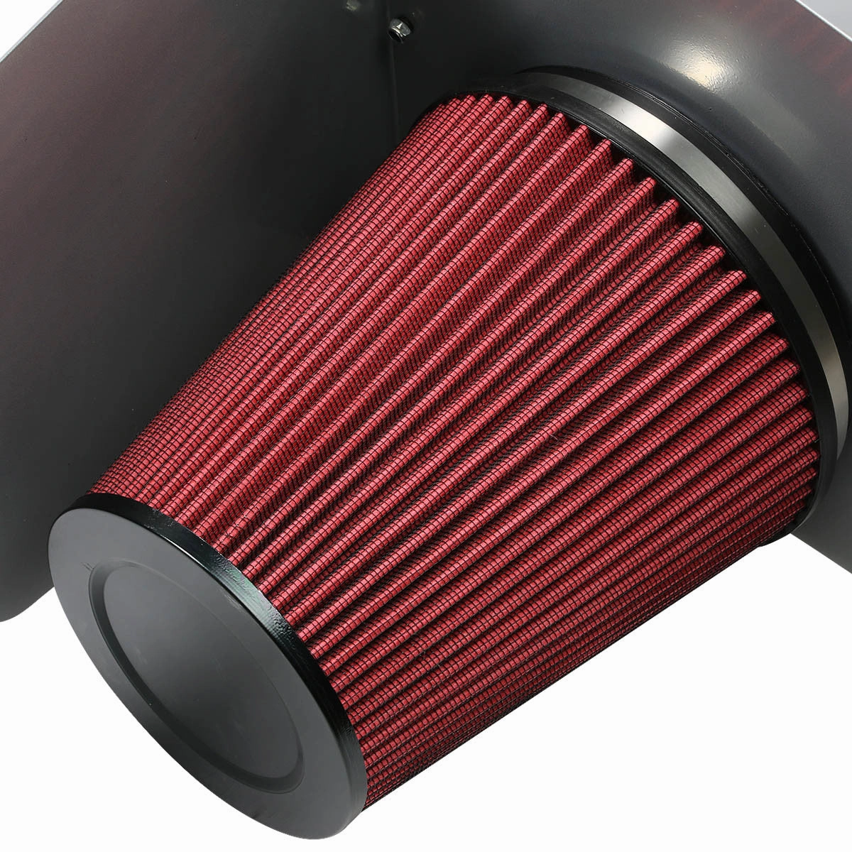 04-08 Ford F150 5.4L V8 Aluminum Cold Air Intake w/Heat Shield Cone Filter