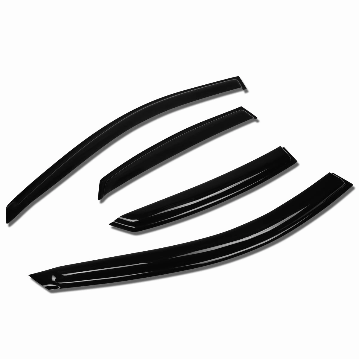 04-08 Suzuki Forenza Tape-On Window Visors Wind Deflectors