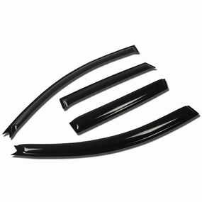04-09 Mazda 3 Tape-On Wind Deflectors Window Visors