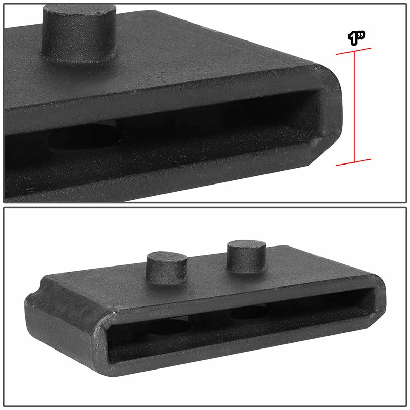 04-22 Ford F150 RWD 1 in. Rear Lift Block Kit  U-Bolts