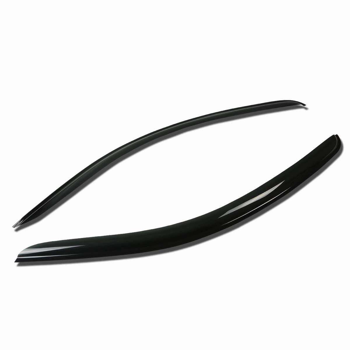 05-09 Ford Mustang Front Tape-On Wind Deflectors Window Visors