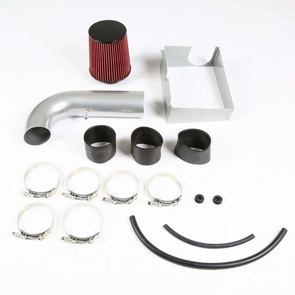 05-10 Chrysler 300 Dodge Challenger 5.7L 6.1L Aluminum Cold Air Intake w/Heat Shield Filter