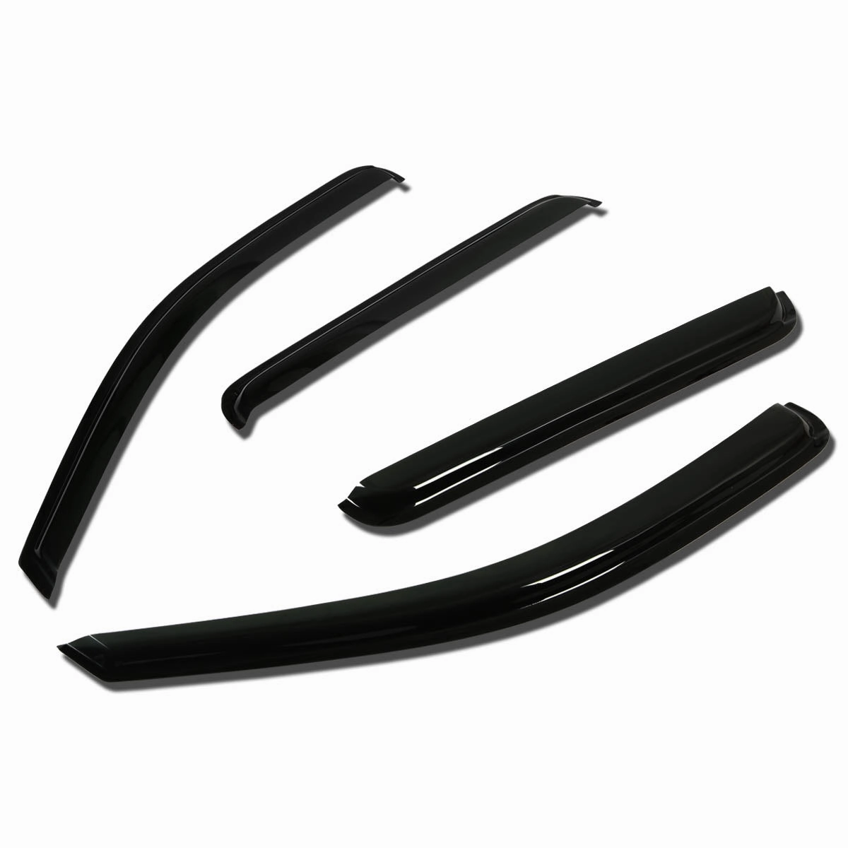 05-10 Jeep Grand Cherokee Tape-On Wind Deflectors Window Visors