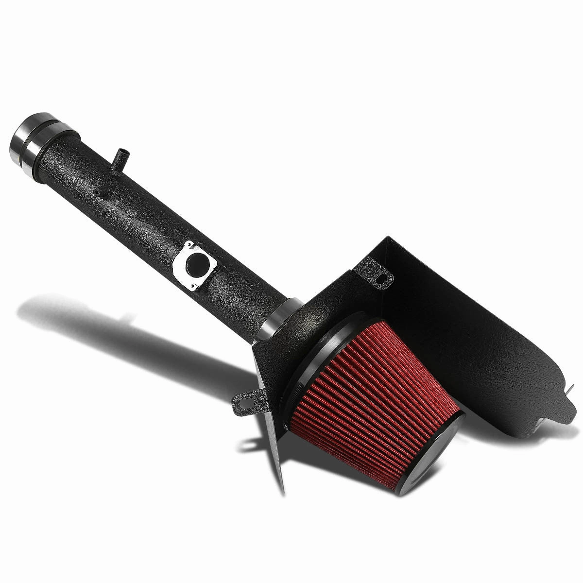 05-11 Toyota Tacoma 4.0L V6 Black Cold Air Intake w/Heat Shield Cone Filter