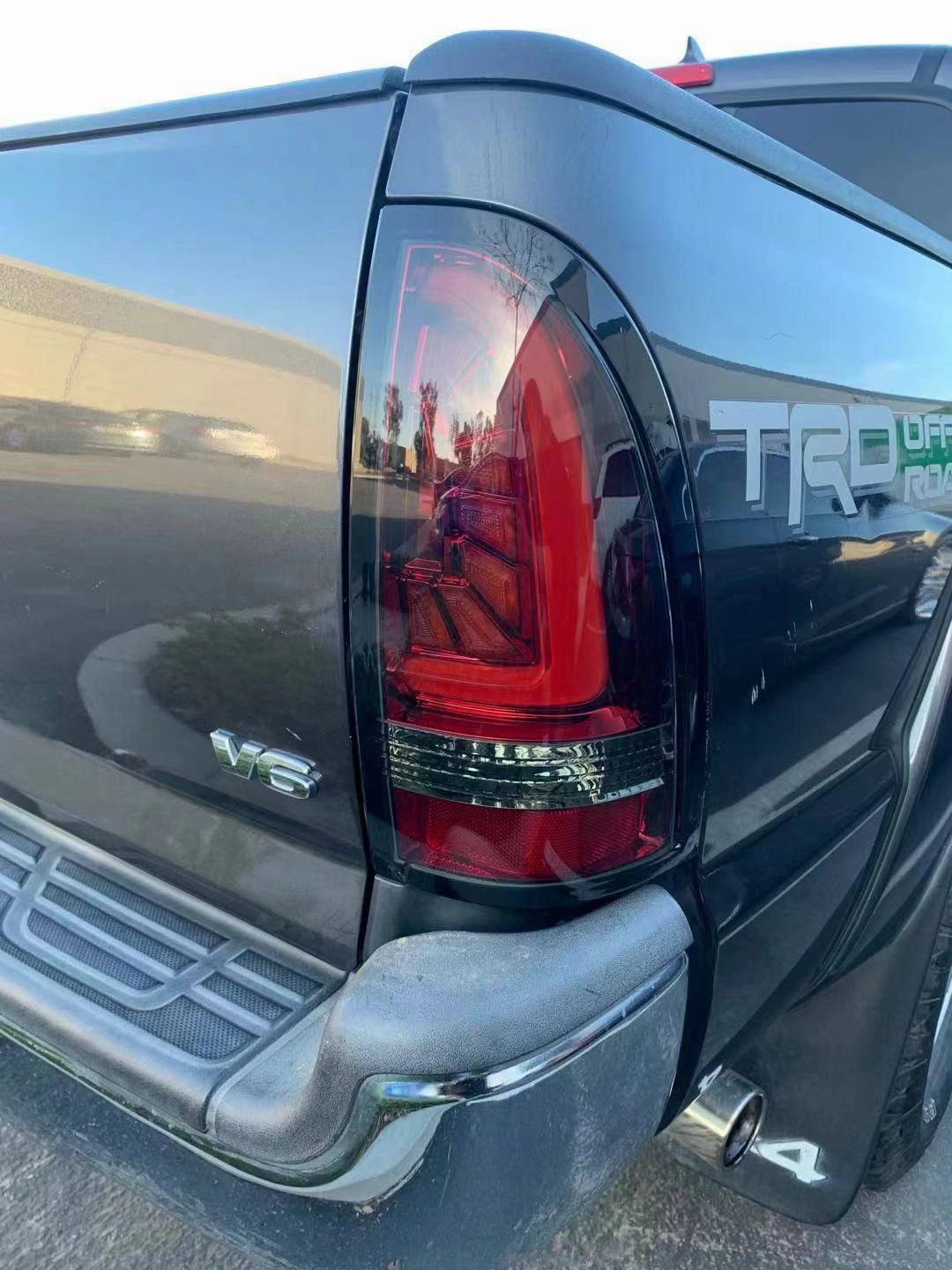 05-15 Toyota Tacoma PRO-Series LED Tail Lights Red Smoke
