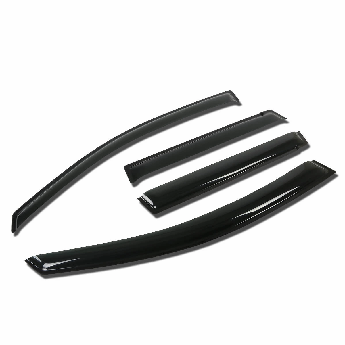 06-08 Honda Fit Tape-On Wind Deflectors Window Visors