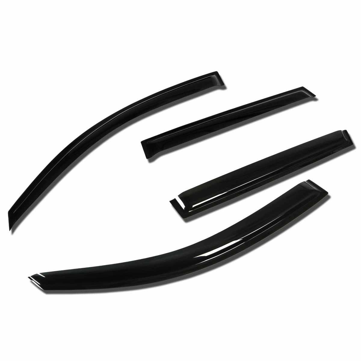 06-12 Toyota RAV4 Tape-On Wind Deflectors Window Visors