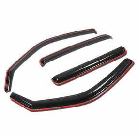 06-14 Honda Ridgeline In-Channel Wind Deflectors Window Visors