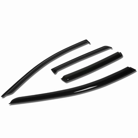 07-11 Chevy Aveo Aveo5 Wind Deflectors Window Visors Vent Rain Guard - Smoked - Acrylic - Pair