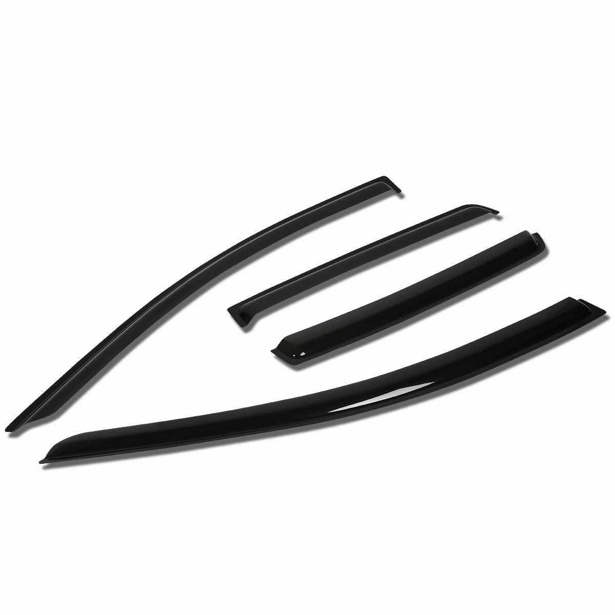 07-11 Chevy Aveo Aveo5 Wind Deflectors Window Visors Vent Rain Guard - Smoked - Acrylic - Pair