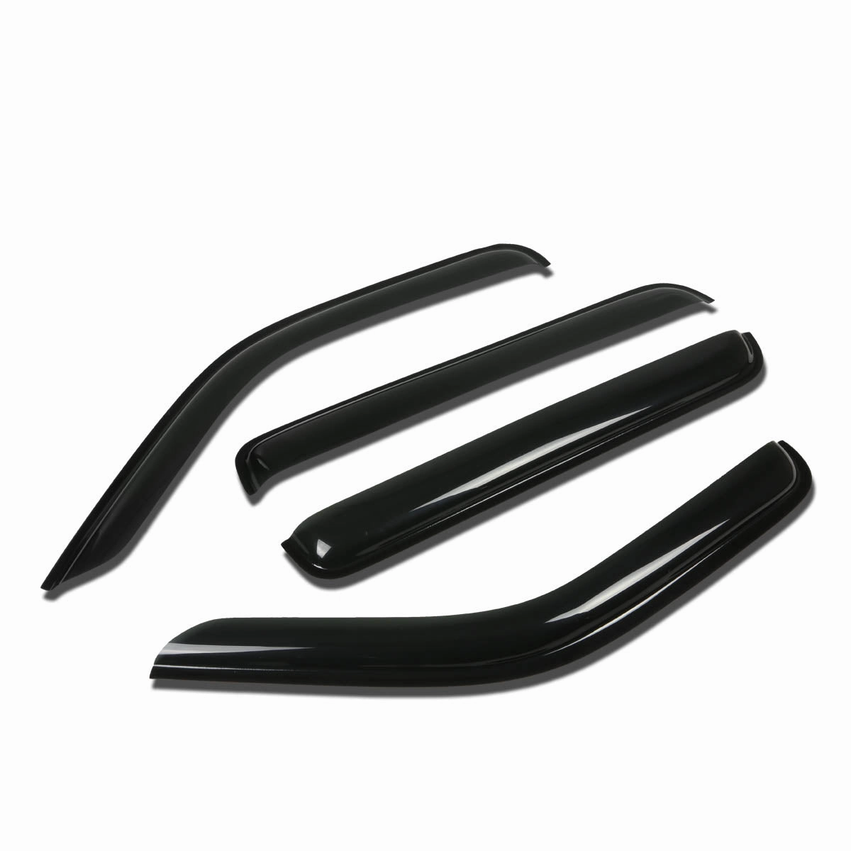 07-11 Dodge Nitro Tape-On Wind Deflectors Window Visors