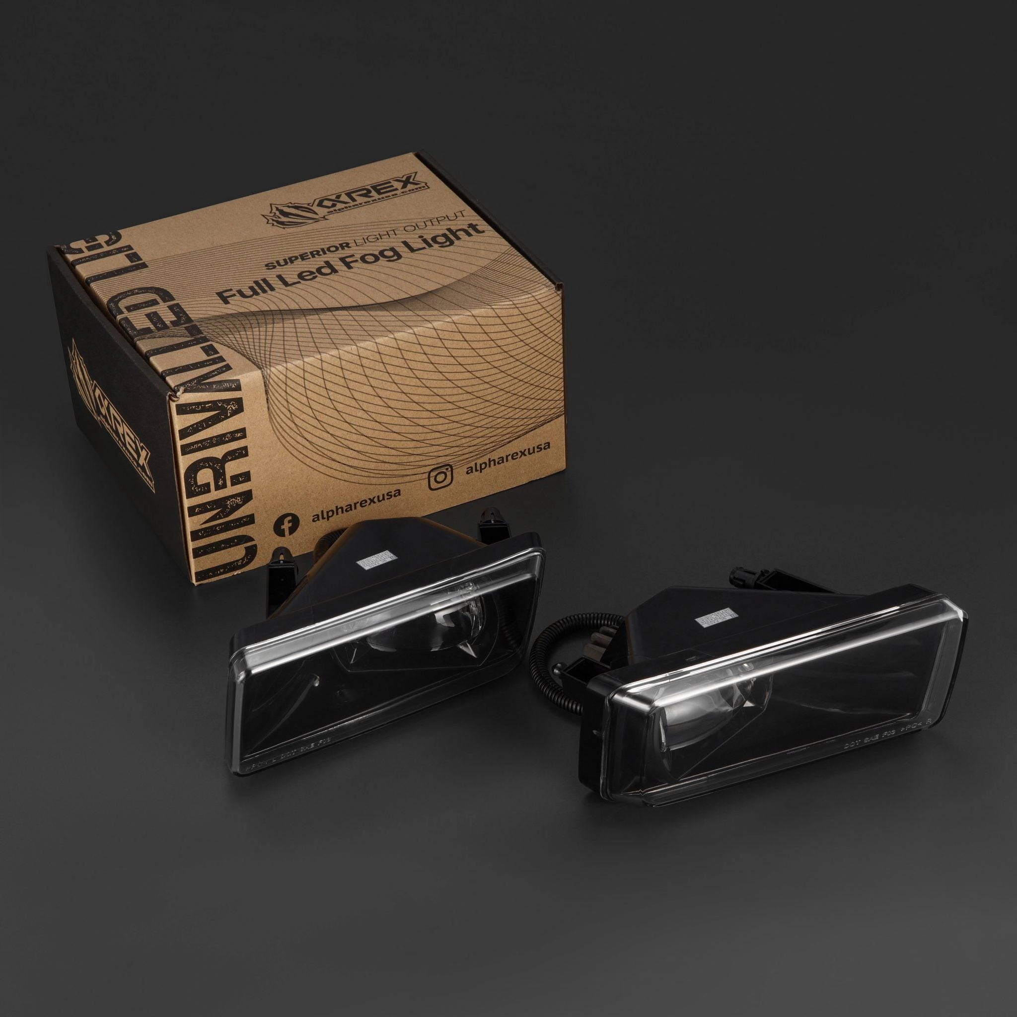 07-13 Chevrolet Silverado/07-14 Tahoe/Avalanche/Suburban (4x4 package) DoubleTap Dual Color LED Projector Fog Lights