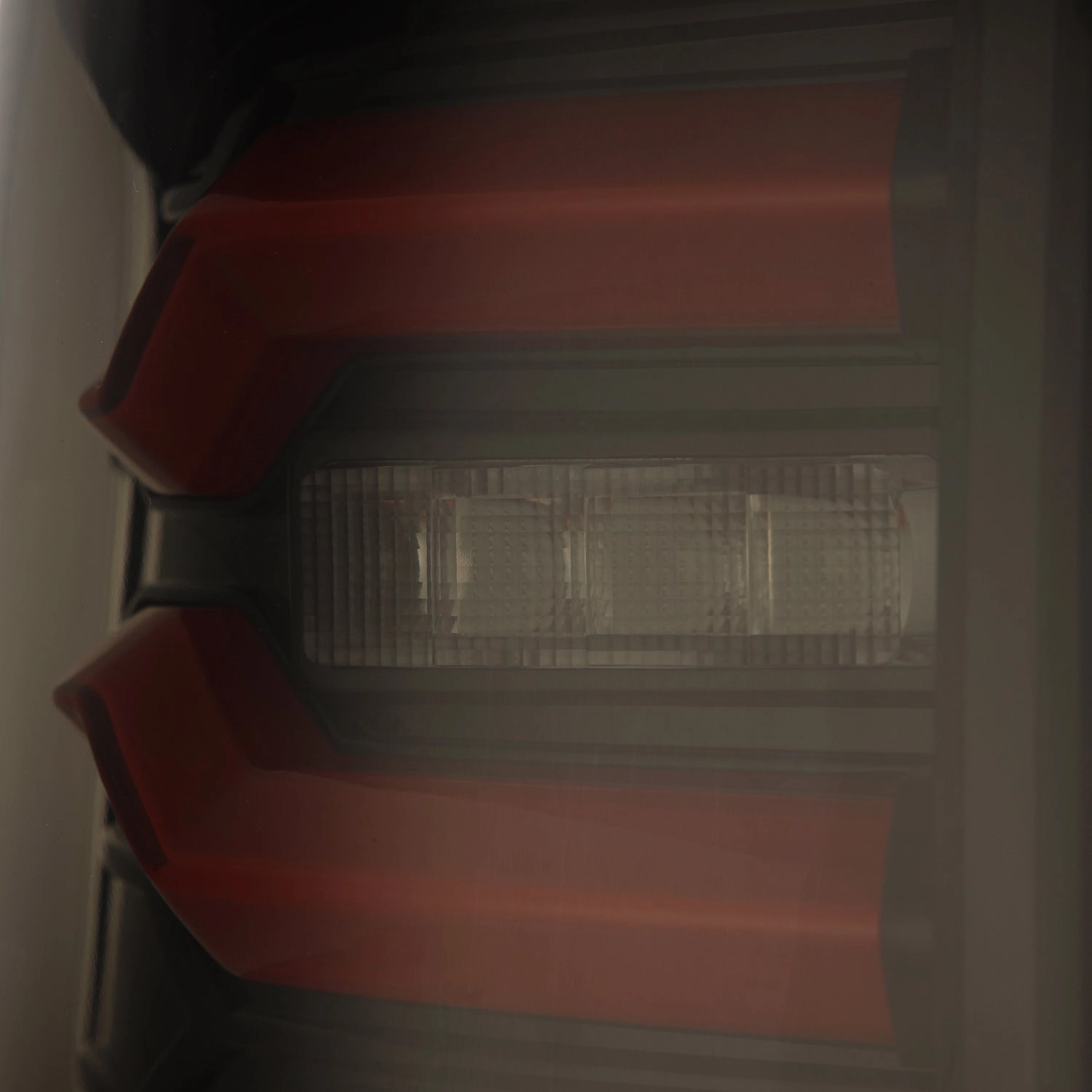 07-13 GMC Sierra LUXX-Series LED Tail Lights Black Red
