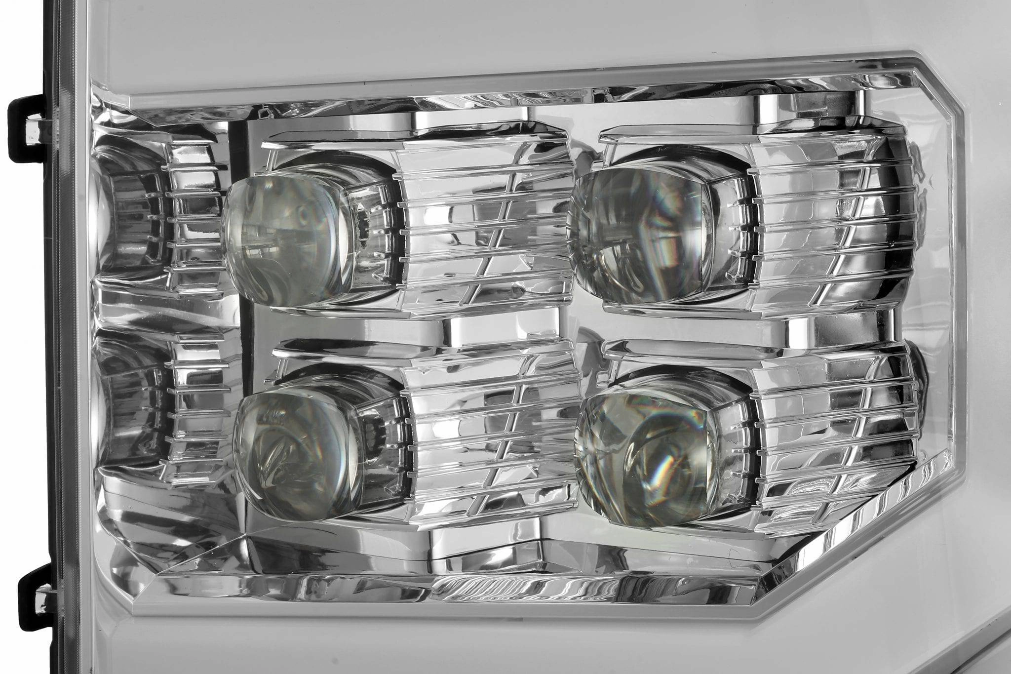 07-13 GMC Sierra NOVA-Series LED Projector Headlights Chrome