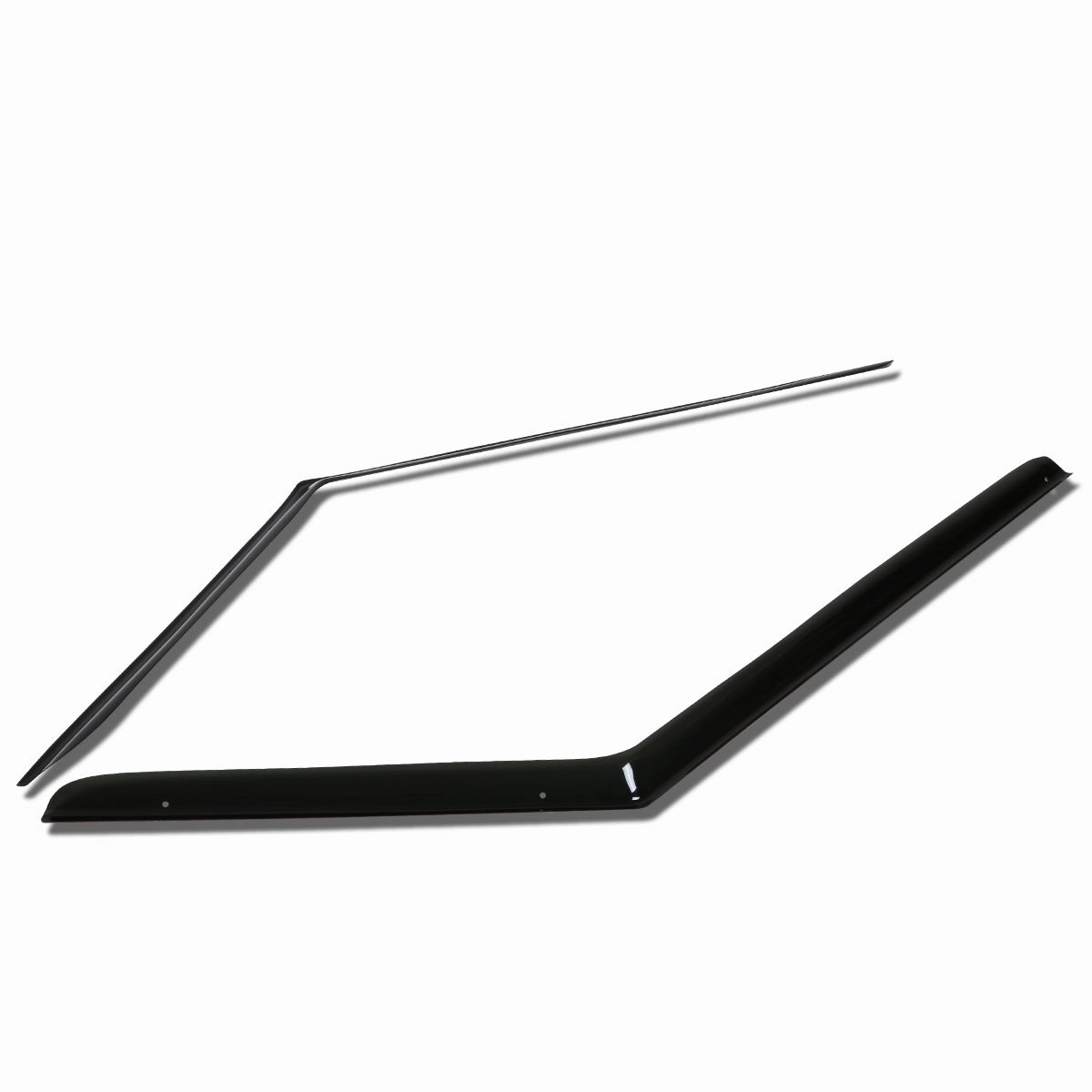 07-13 Mini Cooper Front Tape-On Wind Deflectors Window Visors