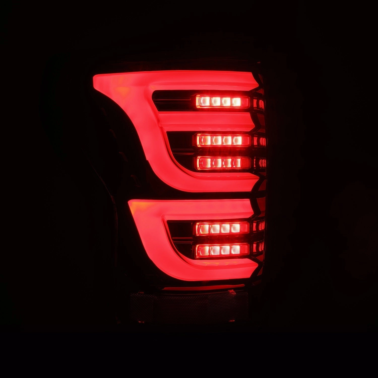 07-13 Toyota Tundra LUXX-Series LED Tail Lights Alpha-Black