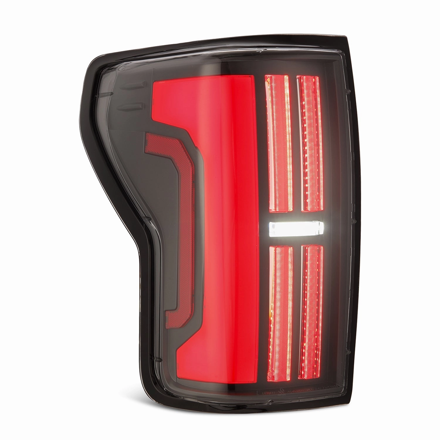 07-13 Toyota Tundra Nova-Series Prismatic LED Tail Lights Black-Red