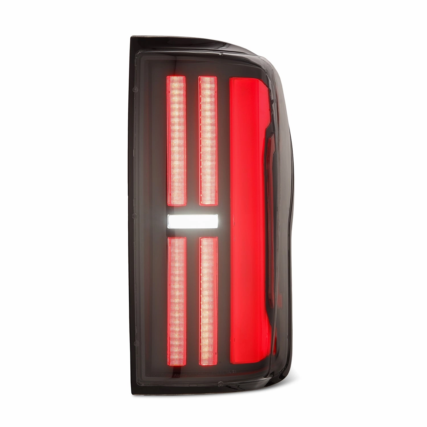 07-13 Toyota Tundra Nova-Series Prismatic LED Tail Lights Black-Red