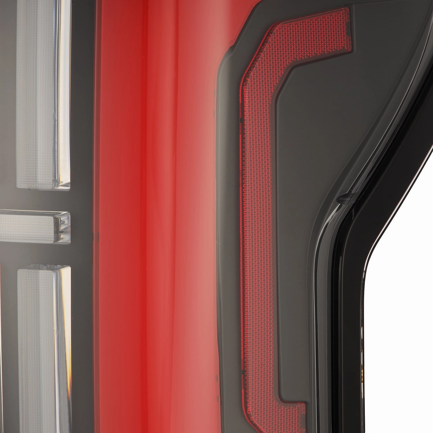 07-13 Toyota Tundra Nova-Series Prismatic LED Tail Lights Black-Red