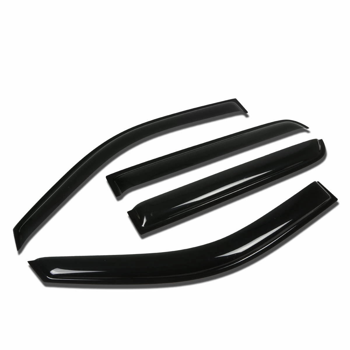 07-14 Cadillac Escalade ESV EXT Tape-On Wind Deflectors Window Visors