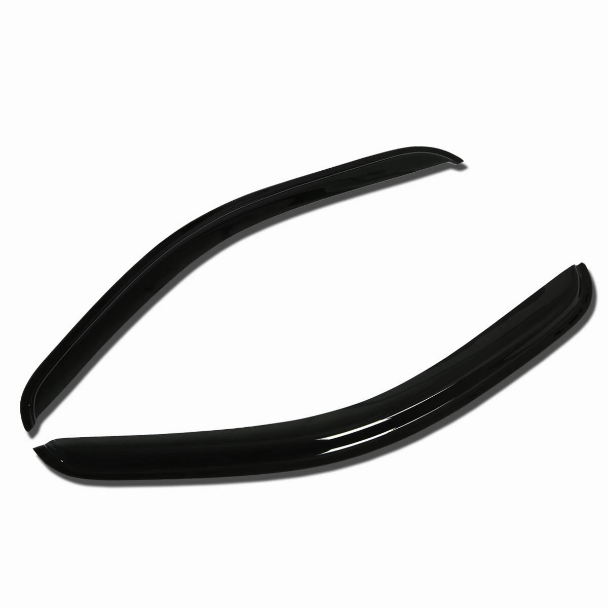07-14 Chevy Silverado GMC Sierra Front Tape-On Wind Deflectors Window Visors