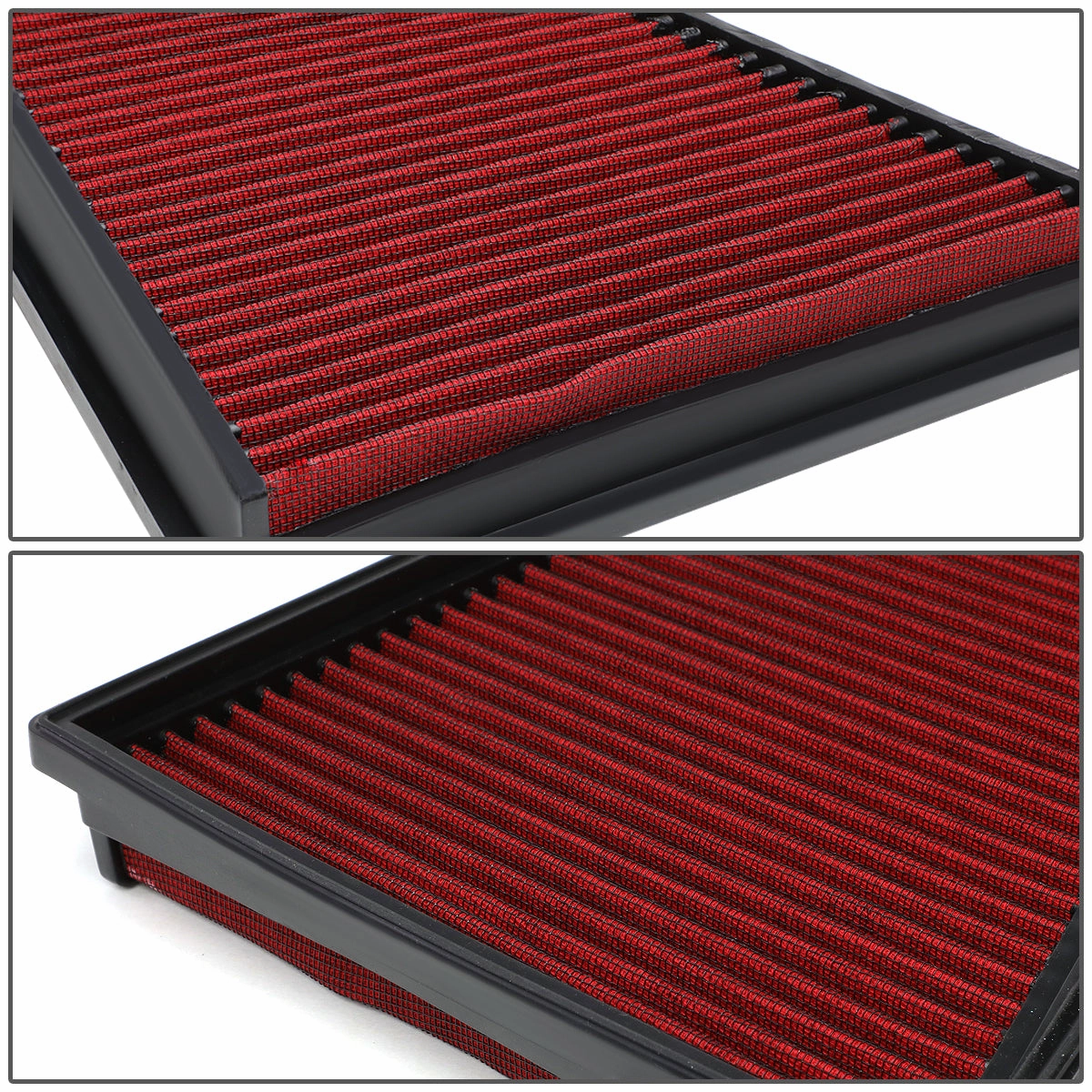 07-14 Ford Mondeo 07-09 Volvo V70 1.6L 1.8L 2.0L 2.3L L4 Drop-in Panel Air Filter