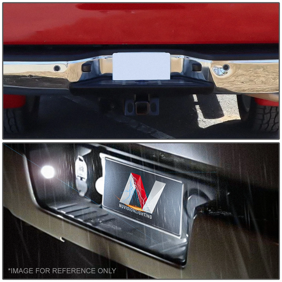 07-15 Nissan Titan Xterra Armada 07-19 Frontier LED License Plate Lights