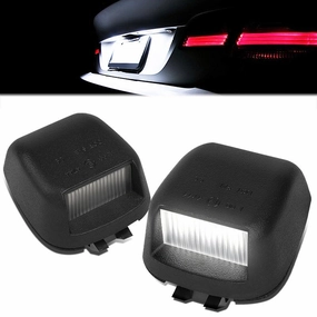 07-19 Nissan Frontier Navara 08-15 Armada White LED License Plate Lights