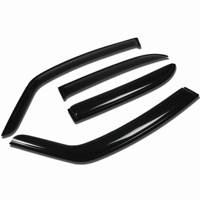 08-10 Suzuki SX4 Tape-On Wind Deflectors Window Visors