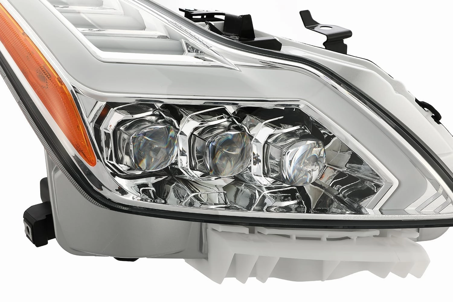 08-13 Infiniti G37/14-15 Q60 Coupe MK II NOVA-Series LED Projector Headlights Chrome