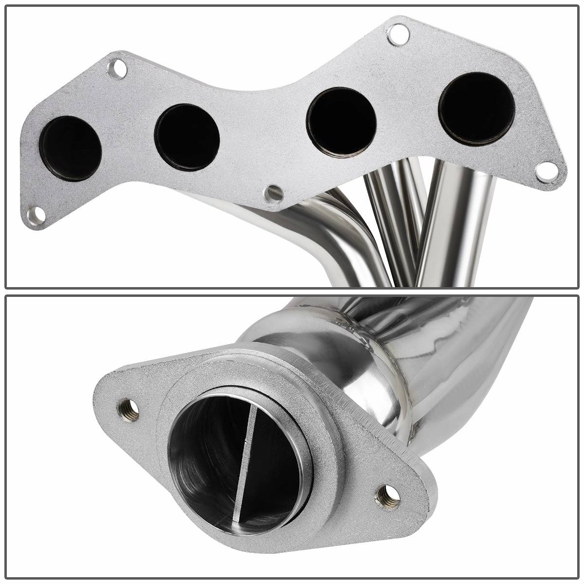 08-15 Scion xB 4-1 Exhaust Header w/O2 Sensor Bungs - Stainless Steel