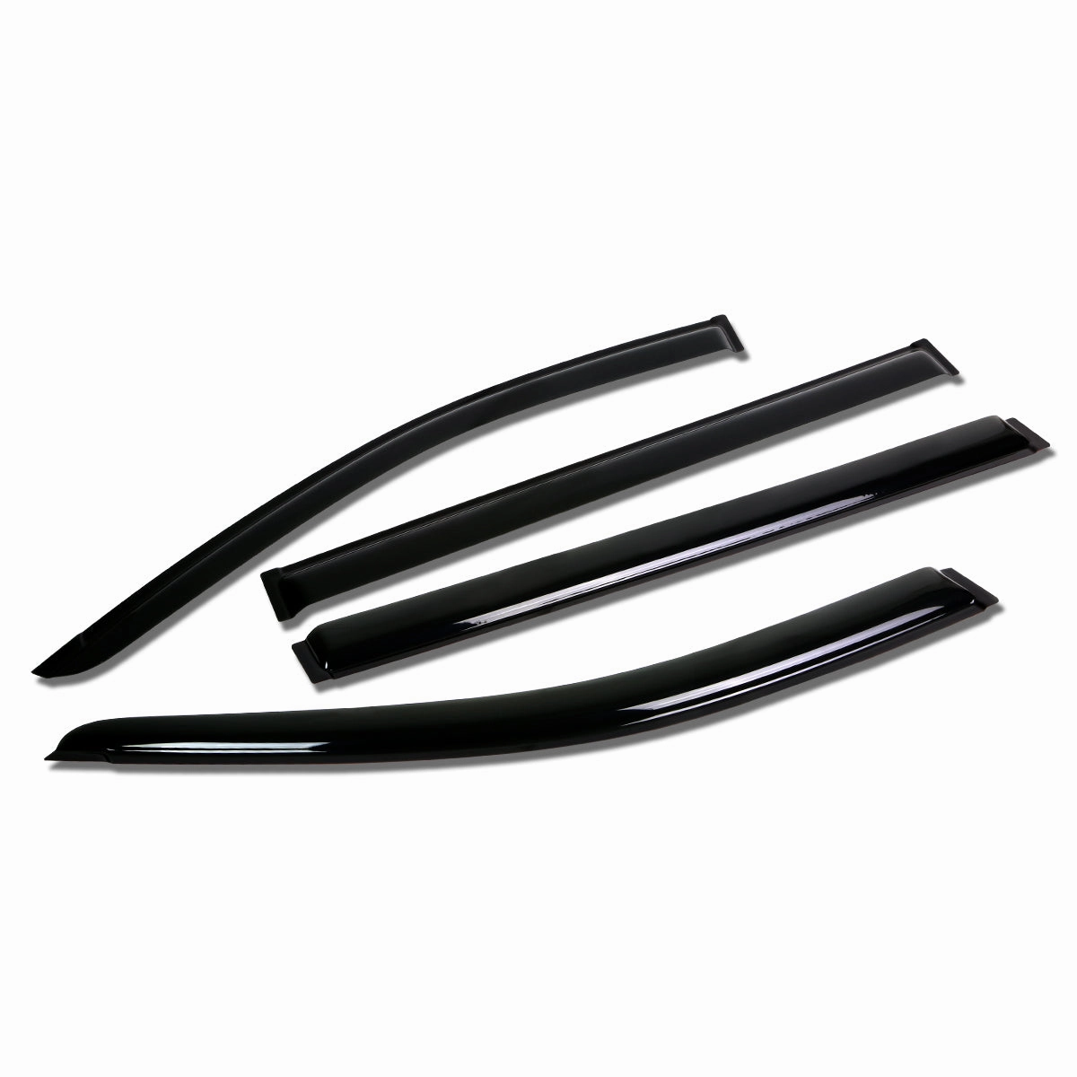 08-16 Dodge Grand Caravan Chrysler Town& Country Tape-On Wind Deflectors Window Visors