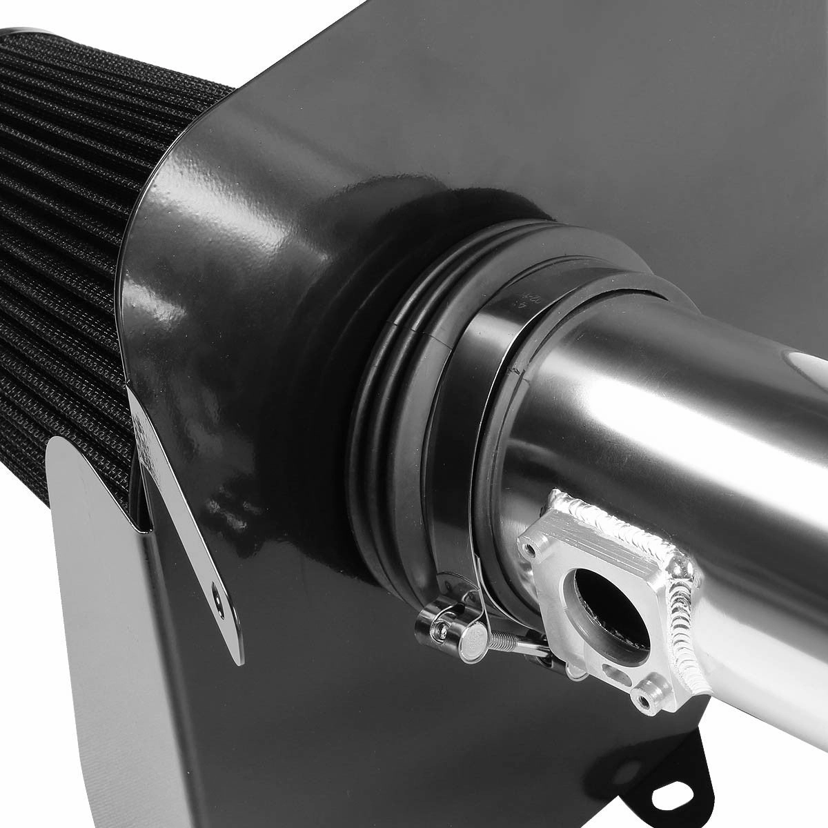 09-14 Chevy Silverado GMC Sierra 4.8L-6.2L Aluminum Cold Air Intake w/Heat Shield Filter