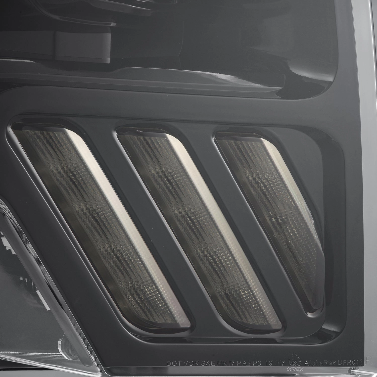 09-14 Ford F150 MKII LUXX-Series LED Projector Headlights Alpha-Black